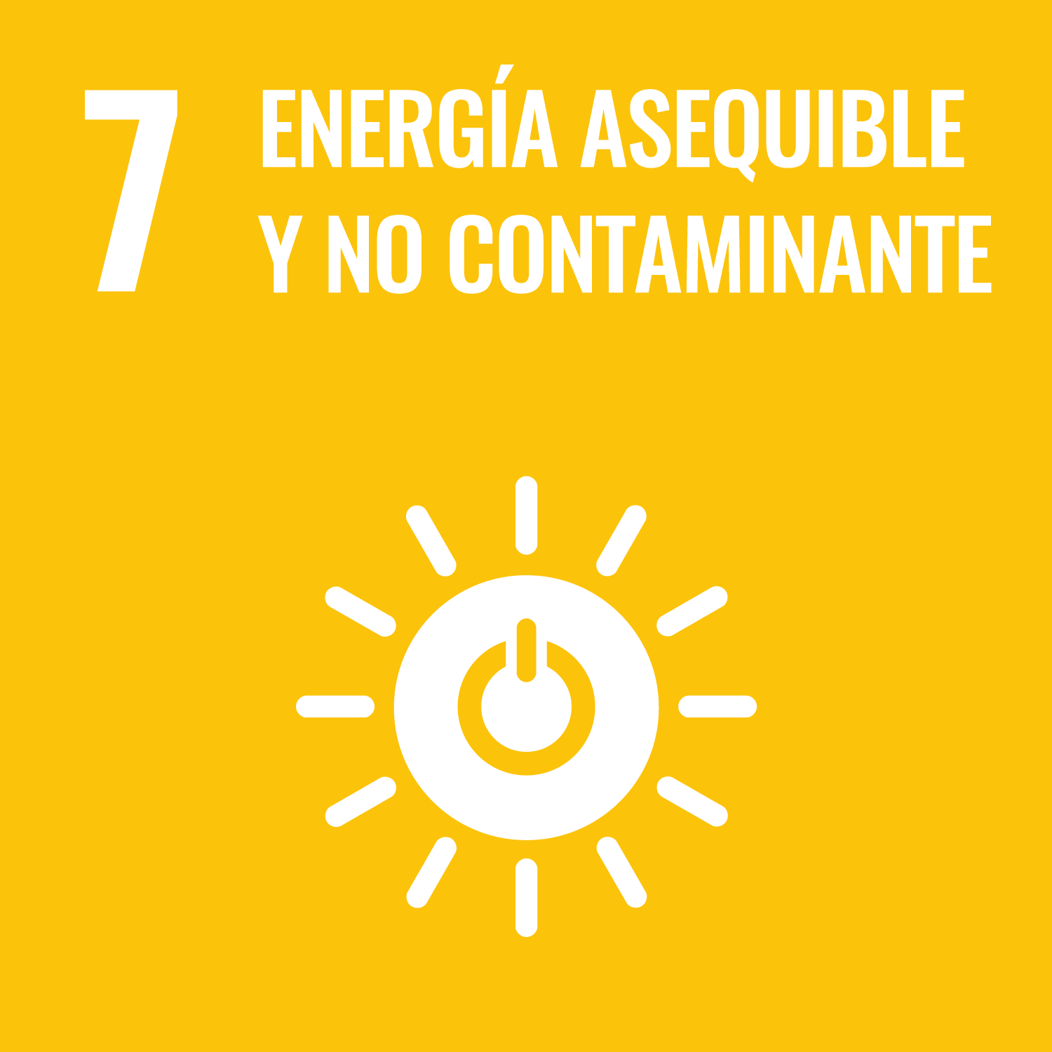 ODS 7 - Energía asequible y no contaminante