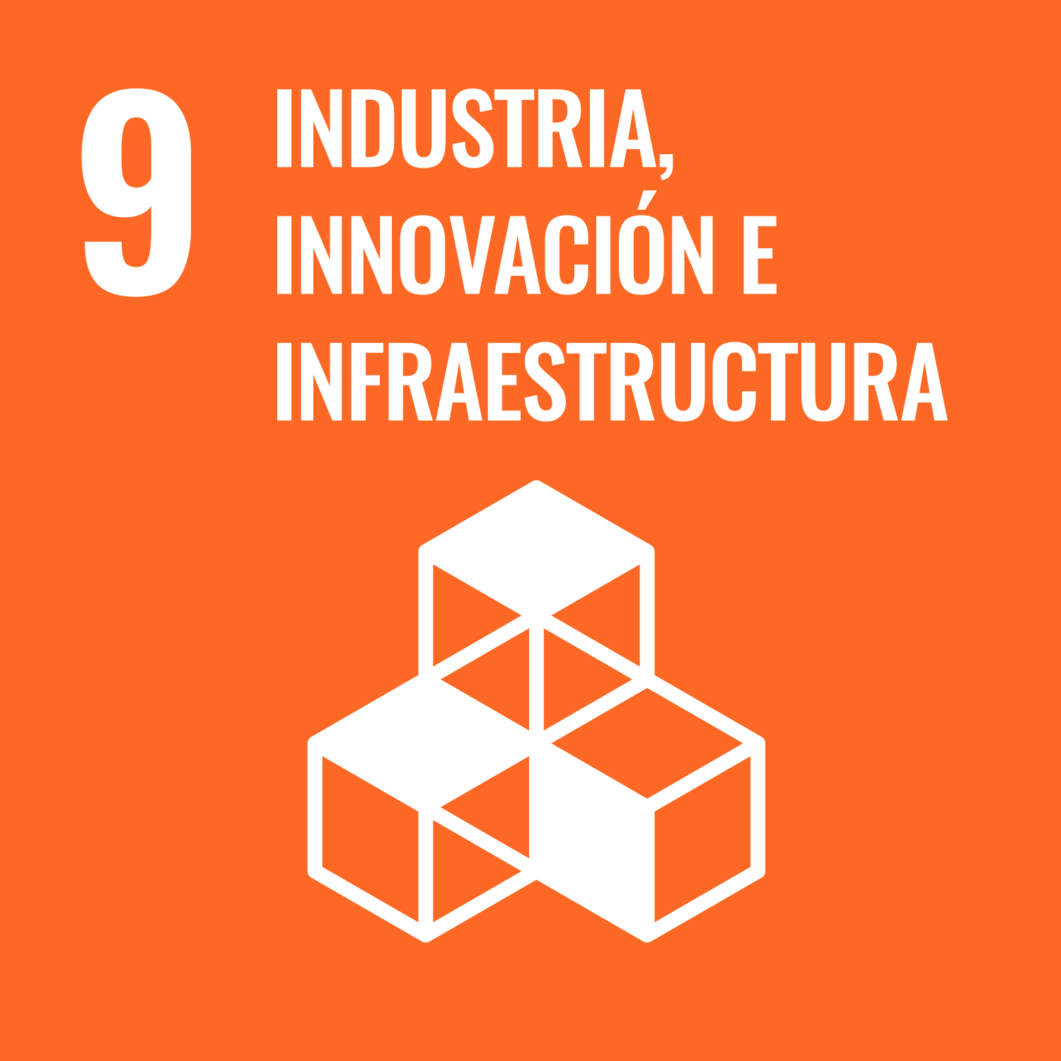 ODS 9 - Industria, inovación en infraestructura